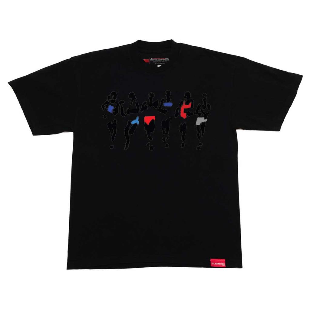 The Runners T-shirt - Black – The Marathon Clothing