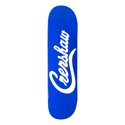 Crenshaw Skateboard Deck - Royal/White-The Marathon Clothing