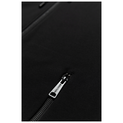 Stealth Marathon Interlock Zip Hoodie - Black-The Marathon Clothing