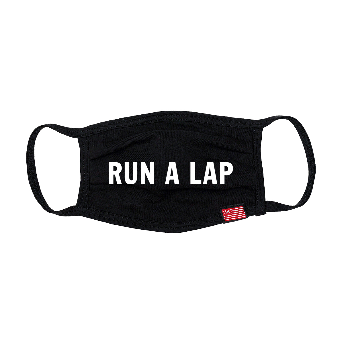 RUN A LAP FACE MASK BLACK