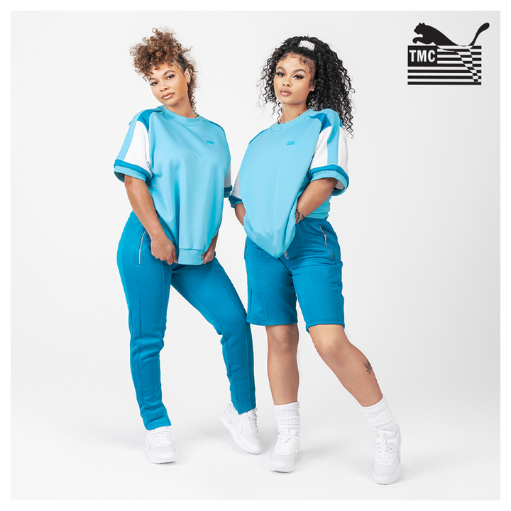 PUMA X TMC Hussle Way Bermuda Shorts Teal