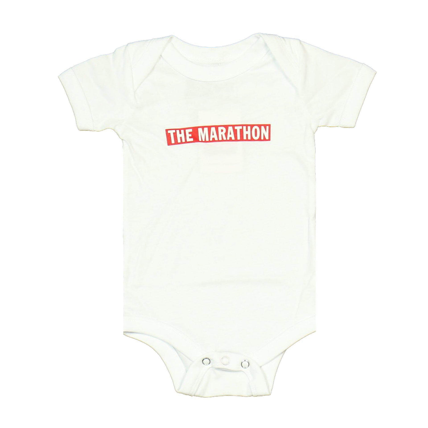 Marathon Bar Onesie - White-The Marathon Clothing