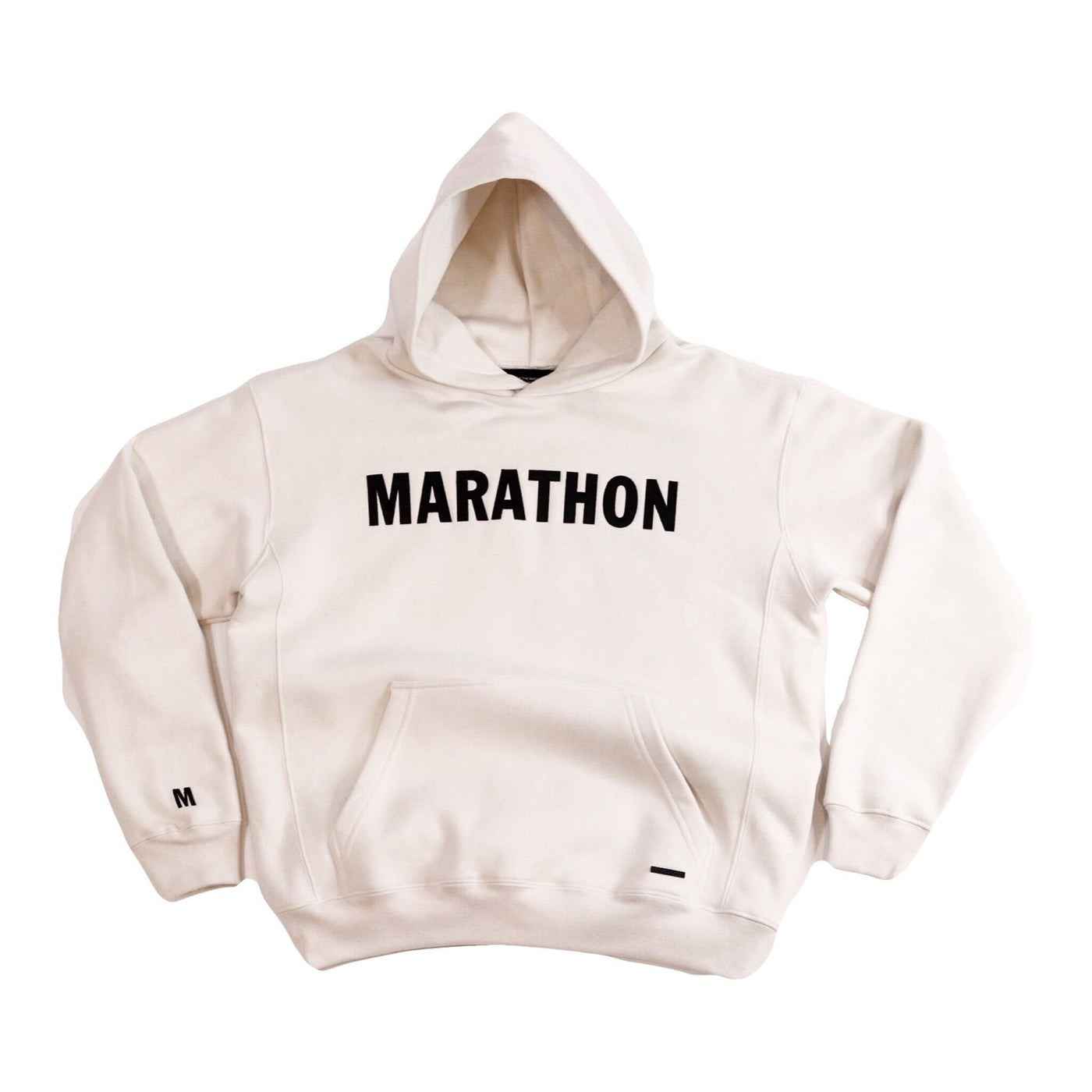 Limited Edition (Ultra) Marathon Hoodie - Cream/Black