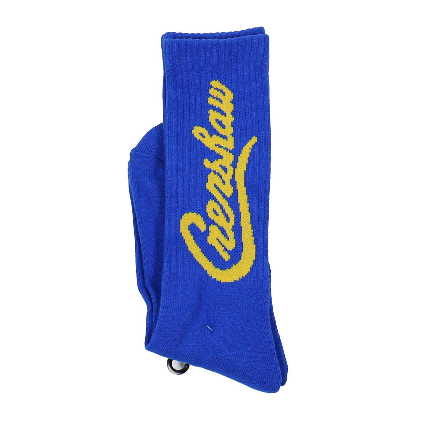 Crenshaw Socks - Royal/Gold-The Marathon Clothing
