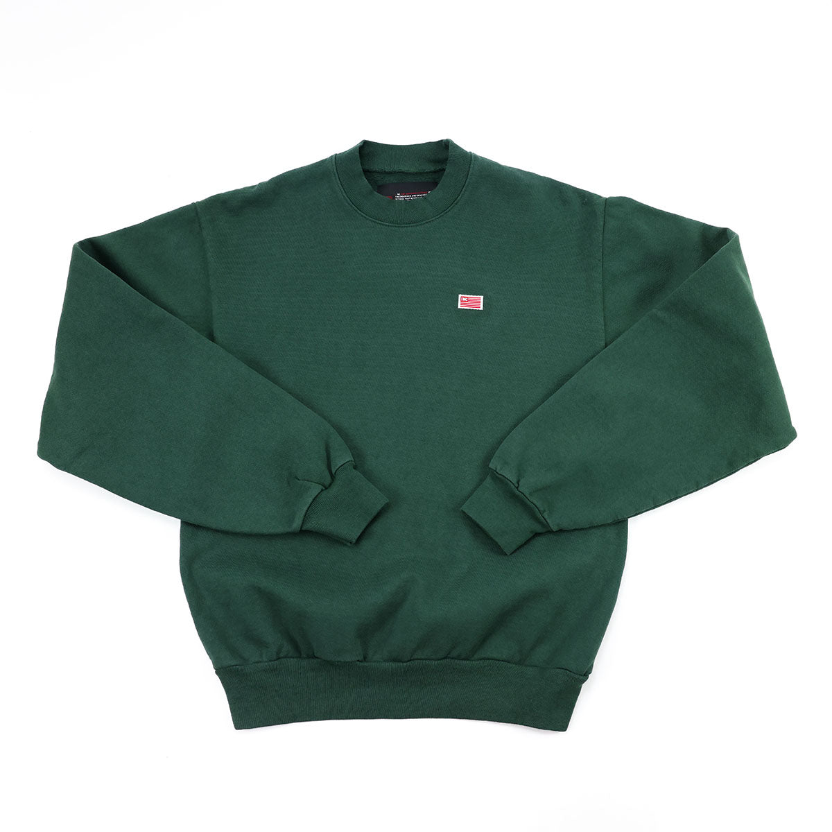 TMC Flag Crewneck - Forest Green - Front