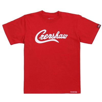 Crenshaw Kid's T-Shirt - Red/White-The Marathon Clothing