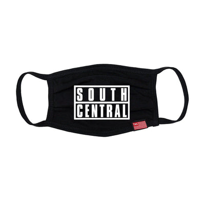 South Central Face Mask - Black-The Marathon Clothing