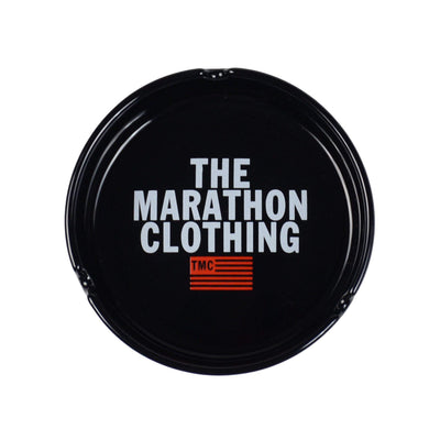 TMC Stacked Logo Ashtray - Black-The Marathon Clothing