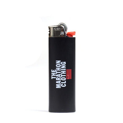 TMC Stacked Logo Lighter - Black-The Marathon Clothing